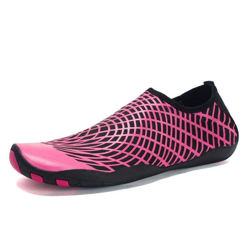 

Woman Flats Shoes Outdoor Wading Shoes Quick-drying Beach Shoes Breathable Lovers Swimming Shoes Water Yoga Shoes Surfing Diving
