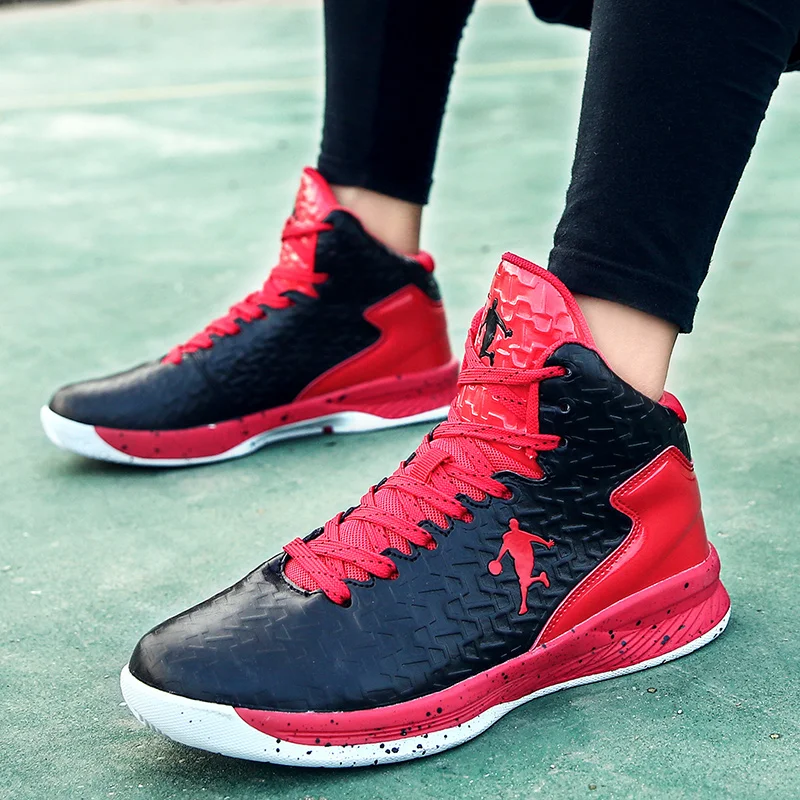

Men Basketball Shoes High-top Wear Resistant Cushioning Boys Jordans Sports Shoes Outdoor Big Size Breathable Original Sneakers