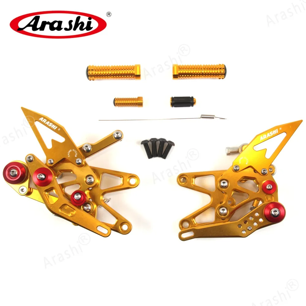 Араши для TRIUMPH DAYTONA 675 675R 2013- CNC Rider подножки Регулируемые подножки Rearset 675-R 2013