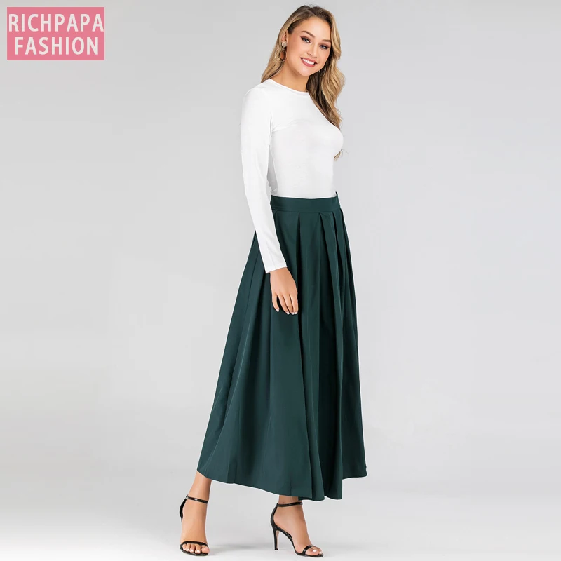 Кафтан абайя Турция Дубай Арабская мусульманская юбка Абая для женщин Турецкая