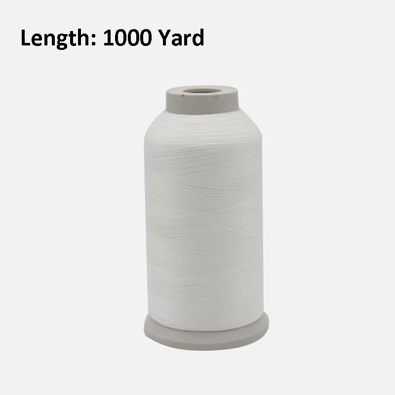 Вышивка из полиэстера 1 рулон нить для шитья 1000 ярдов катушка светящаяся