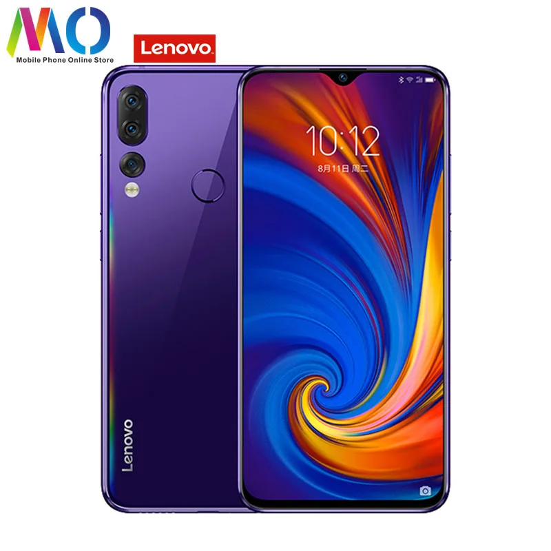Lenovo Z5S смартфон с глобальной прошивкой, Android 9,0, разблокированный мобильный телефон, 6 ГБ, 64 ГБ, Snapdragon 710, отпечаток пальца, ID, 16 МП, OTA, сотовый телефон