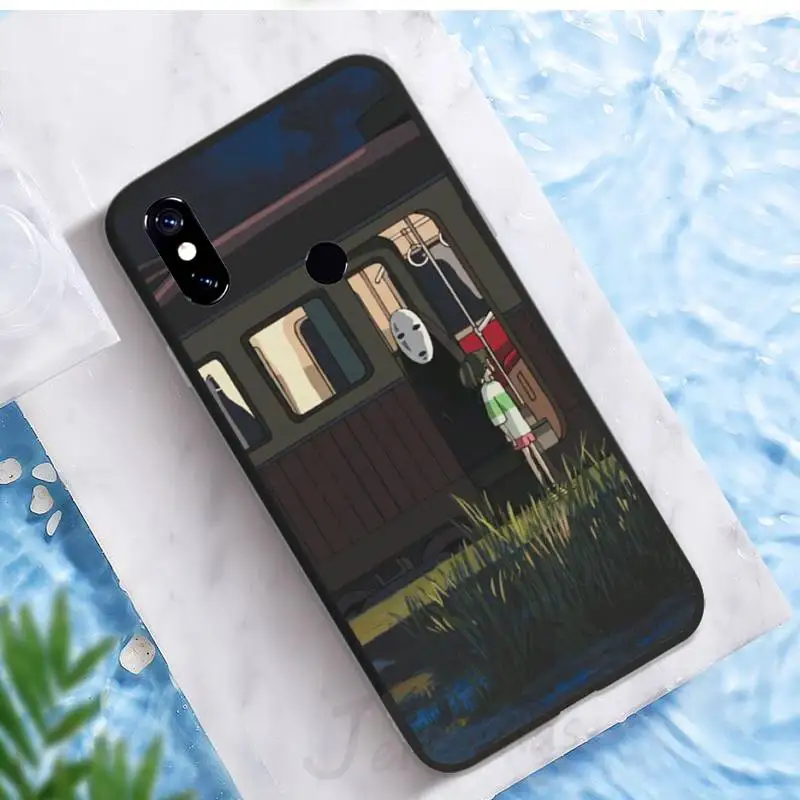 

Japan anime Spirited Away Phone Case For Xiaomi Redmi note 7 8 9 t k30 max3 9 s 10 pro lite