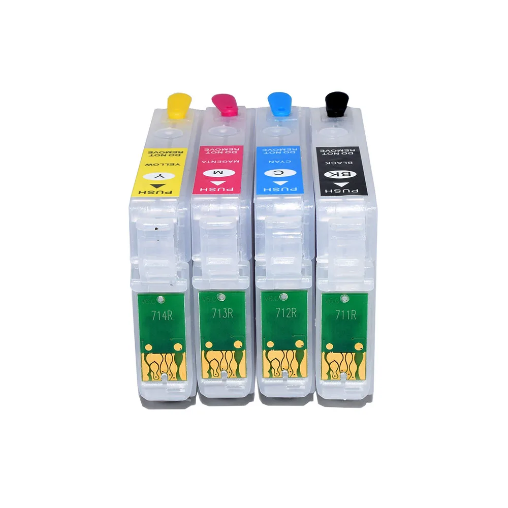 

T0711-T0714 Refill Ink Cartridge with ARC Chip for Epson Stylus DX9400F DX8450 DX8400 DX7450 DX7400 D120