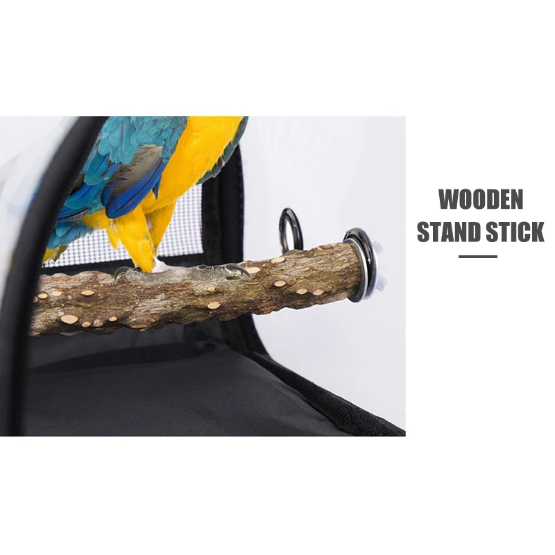 Прозрачная дышащая Сумка-переноска для попугаев D6 | Дом и сад