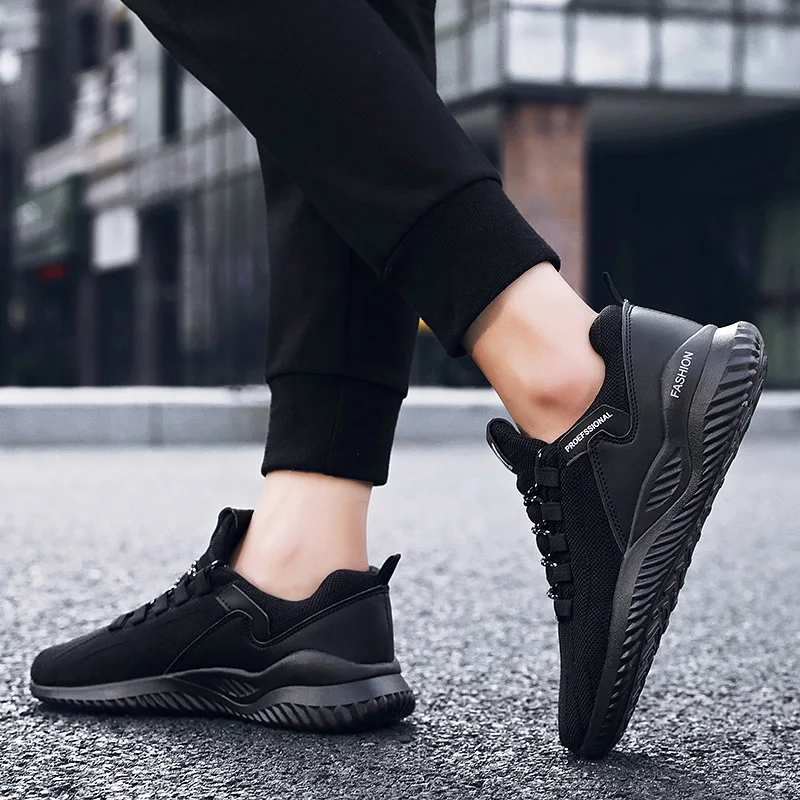 Кроссовки мужские сетчатые дышащие повседневные Вулканизированная подошва