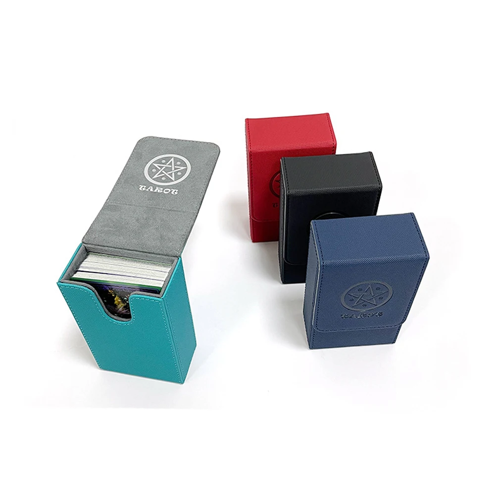 80 карт футляр для универсальный органайзер чехол хранения игра двухслойный