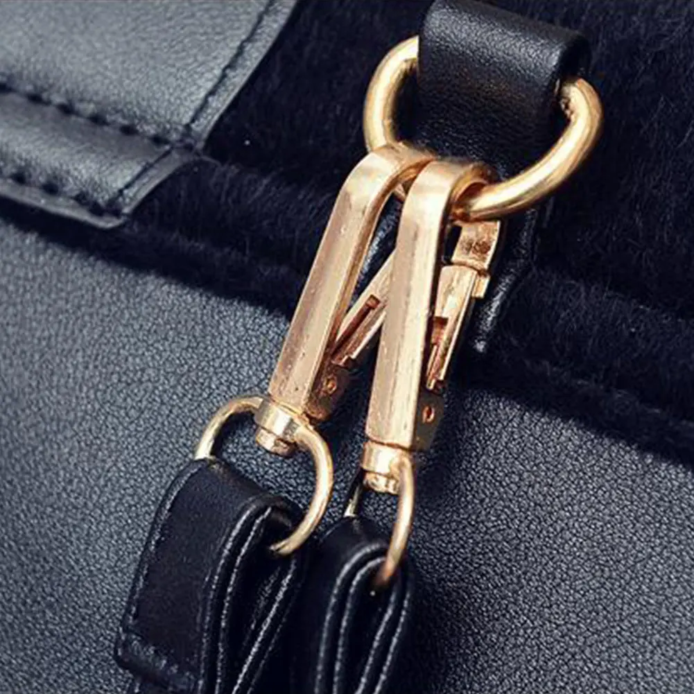 Женская сумка почтальонка из ПУ кожи с цепочкой и клапаном|Сумки ручками| |