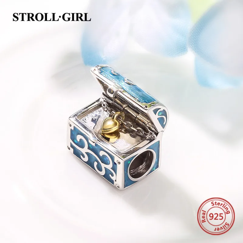 Европейский Любовь Шарм оригинальный 925 Стерлинговое Серебро Очаровательные