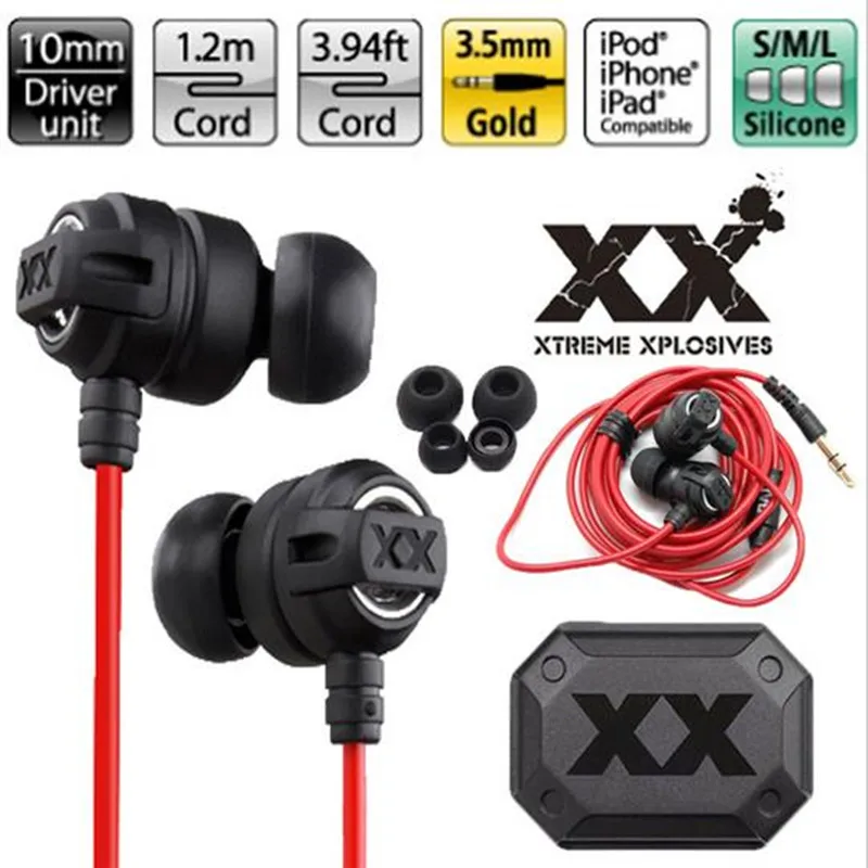 GIAUSA HAFX1X наушники Xplosives спортивные басовые звуковые вкладыши глубокий бас