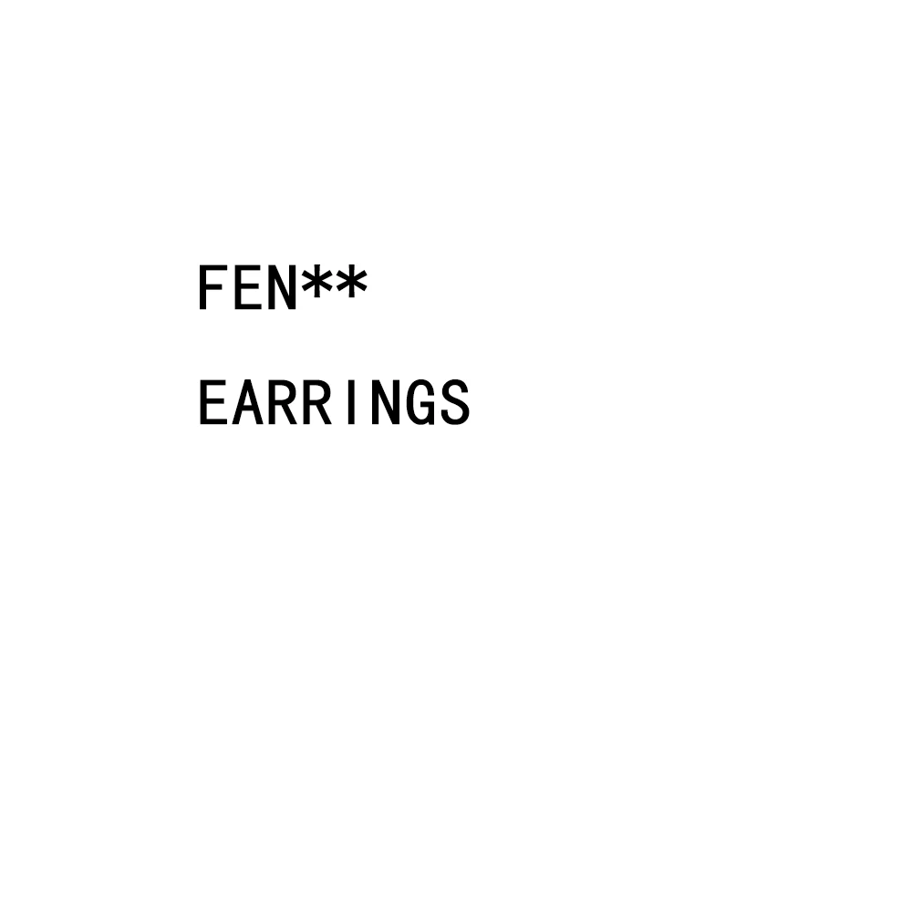 

F*** earrings