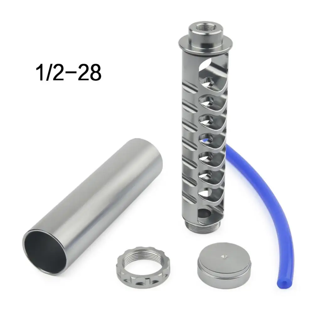 Автомобильный топливный фильтр спиральный 1/2-28 или 5/8-24 одножильный титановый