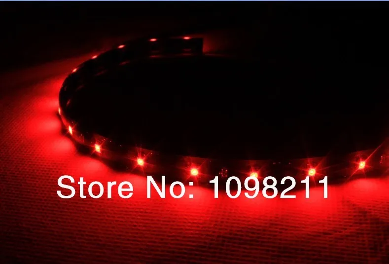 Лидер продаж! 2x30 см 3528 SMD белый/красный/синий цвет водонепроницаемая гибкая