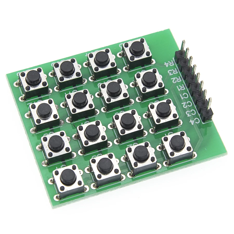 1 шт. 4x4 Матрица 16 клавиатура модуль кнопок Mcu для diy стартовый комплект|mcu module| |