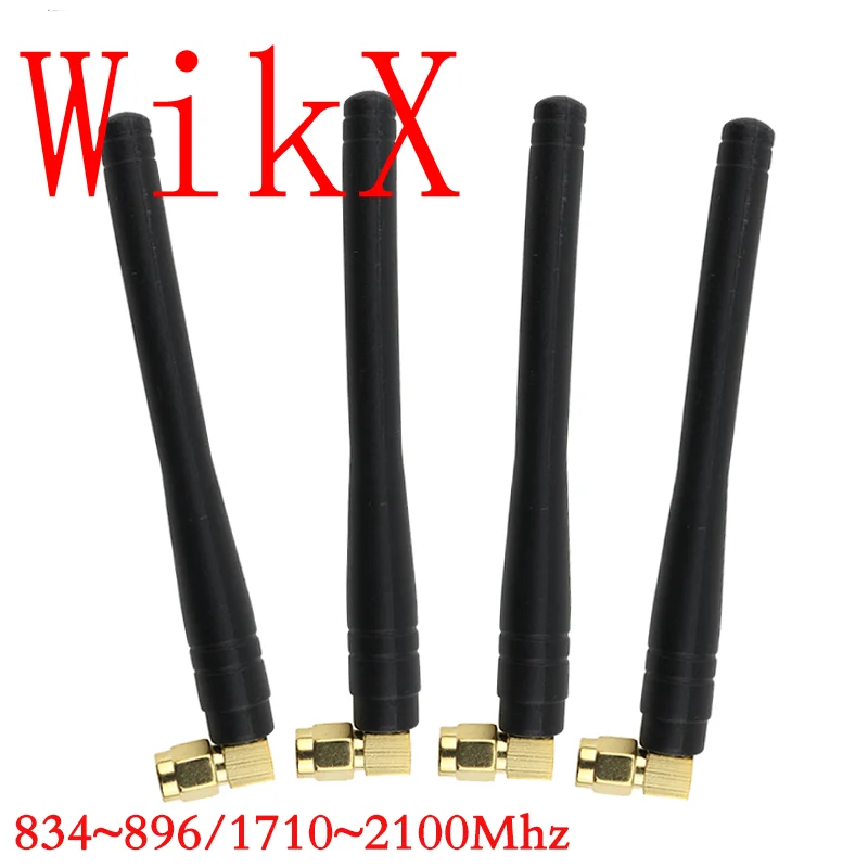 

GSM antenna GPRS antenna SMA male elbow inner needle 105mm antenna