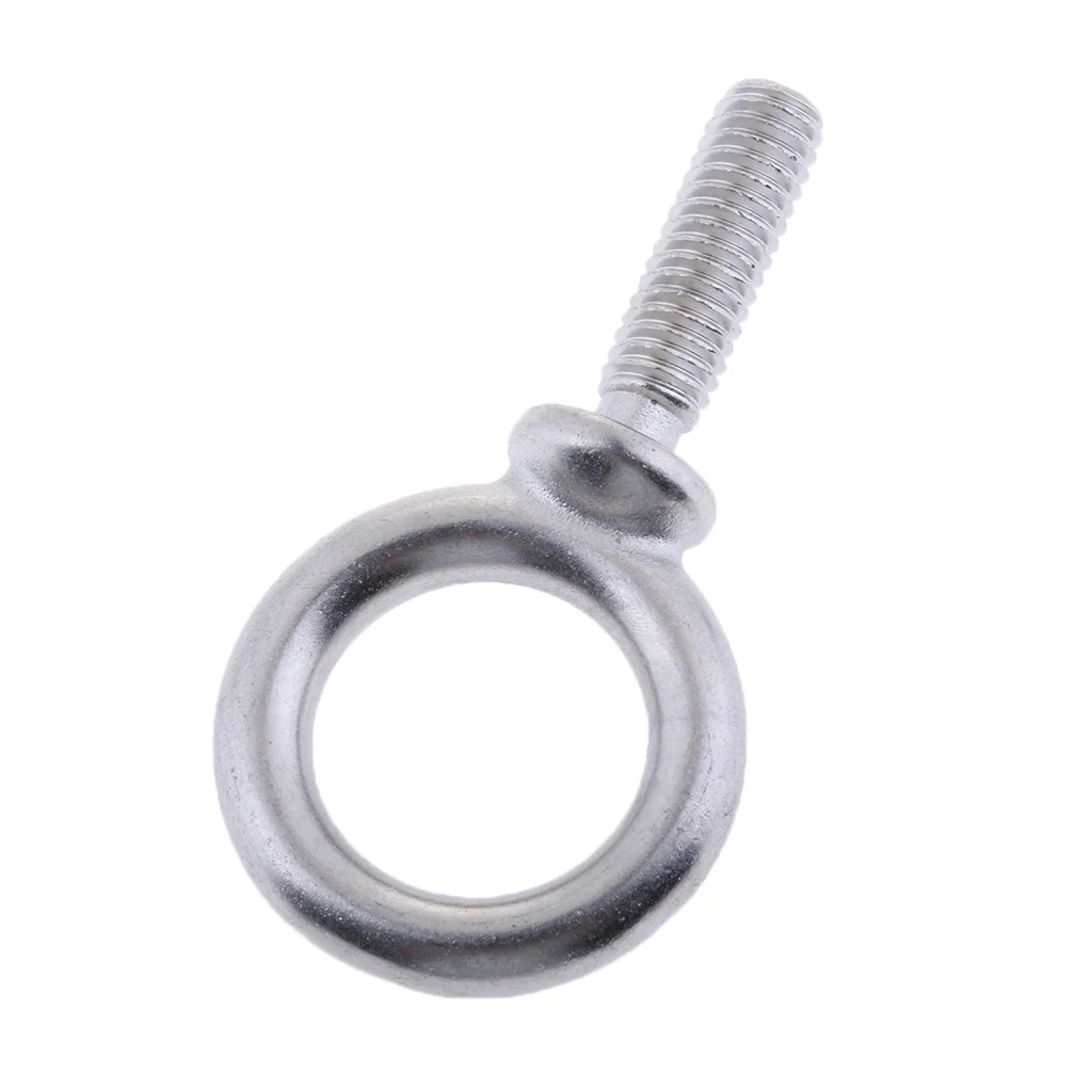 

Marine Grade 304 Stainless Steel Lifting Eye Bolt Ring Shape Screws M8