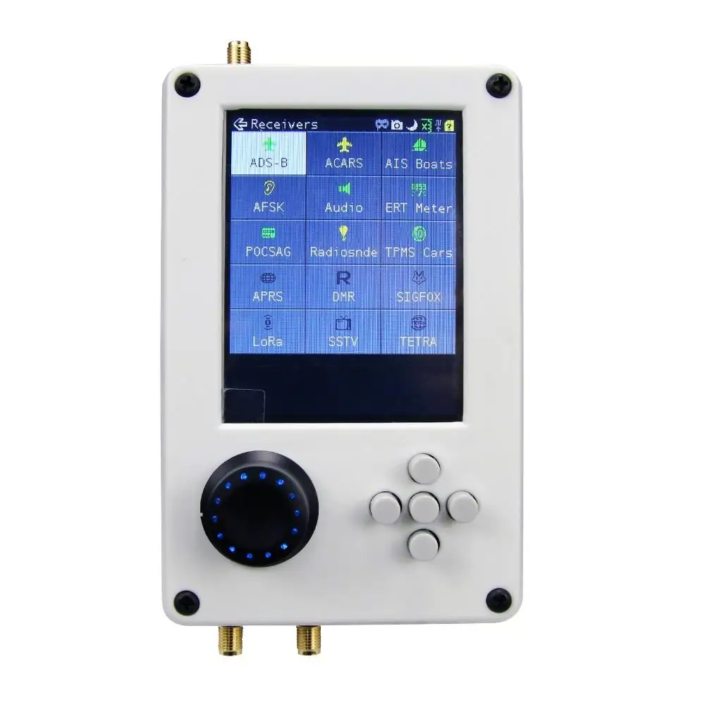 Металл + abs Portapack H2 сенсорный экран 0.5ppm Tcxo часы для Hackrf One Sdr трансивера|Детали и