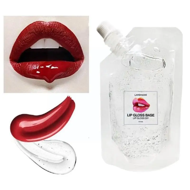 

Diy Clear Lip Gloss Base Oil Diy Moisturizing Lipstick Gel Base Makeup Handmade Base Material Lipstick For Lip Liquid Gloss E8x1