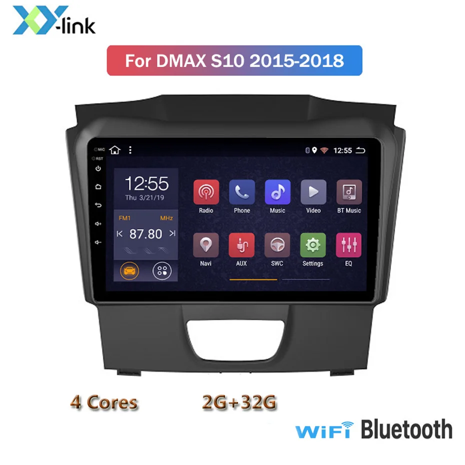 

Автомагнитола для Isuzu DMAX, мультимедийный видеоплеер для Isuzu DMAX 2015-2018, Android 11, 9-дюймовый экран, система GPS-навигации, bluetooth, разъем 2 din