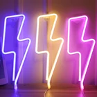 Светодиодные неосветодиодный настольные лампы, неоновые лампы в форме вывески, ночник с питанием от USB и аккумулятором для дома вечерние, детской комнаты, декоративная настенная лампа