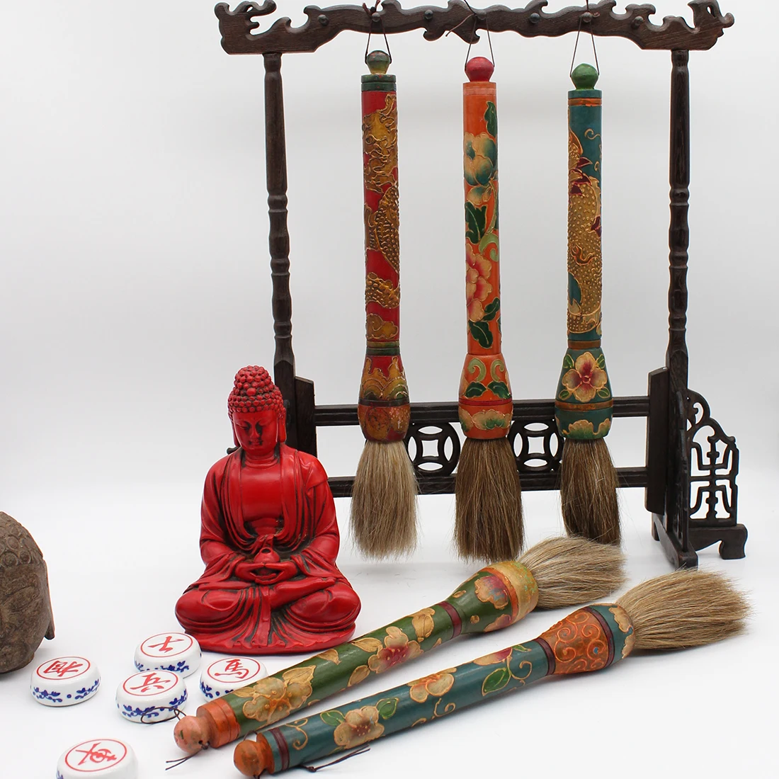 Декоративная кисть для каллиграфии настенная подвеска настольный аксессуар |