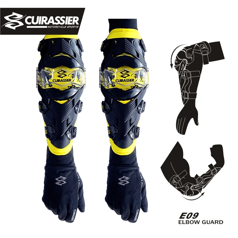 Защита колена для мотоцикла Cuirassier защитное снаряжение комплект защиты