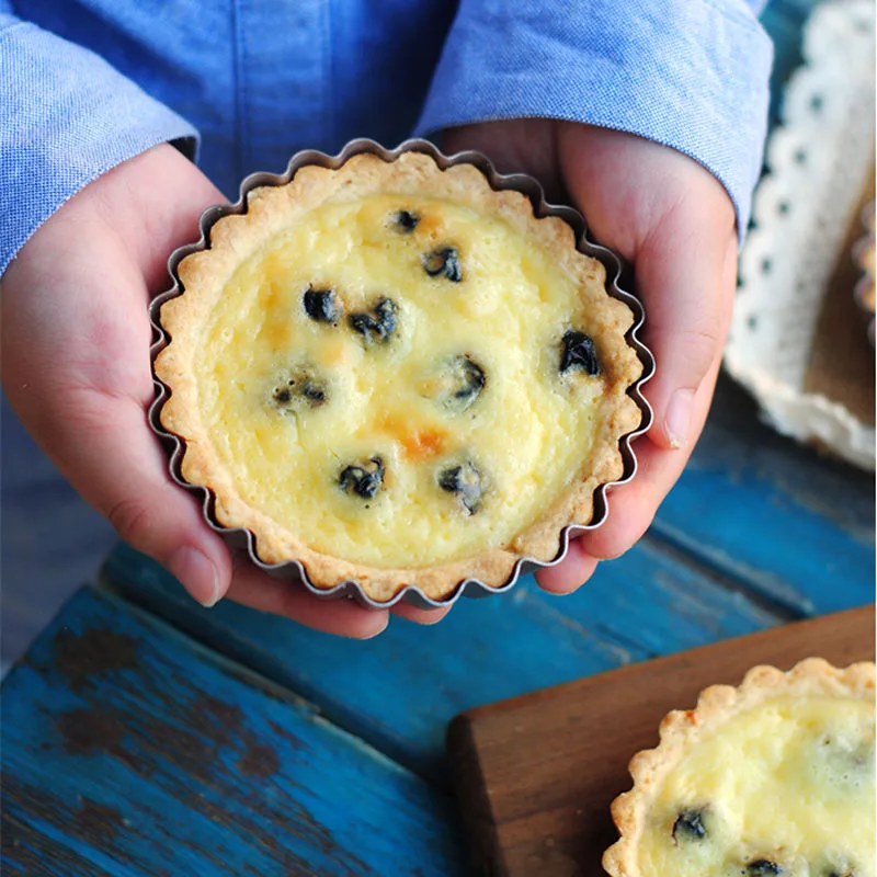 4 дюймовая Мини Круглая Емкость для пирога форма выпечки инструменты тортов