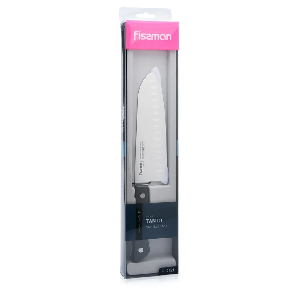 Кухонный нож Сантоку TANTO FISSMAN 18см | Дом и сад