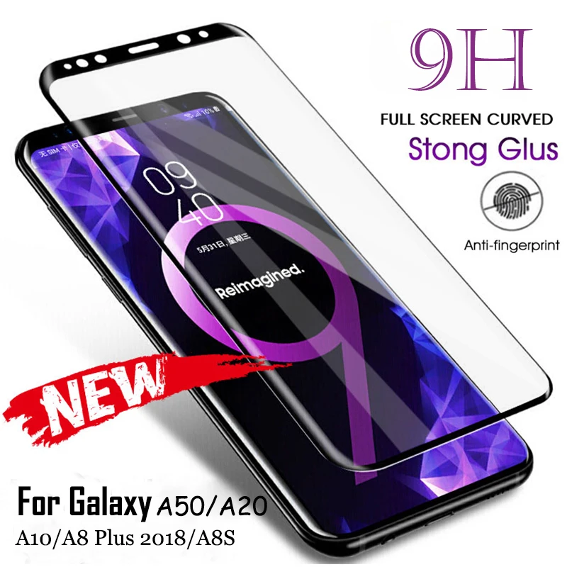 Закаленное Стекло с уровнем твердости 9H для samsung A10 A20 A30 A40 A50 A60 A70 A80 A90 Защитная