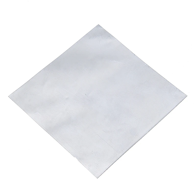 Цинковая пластина высокой чистоты из 99.9% чистого цинка для научной лаборатории 100