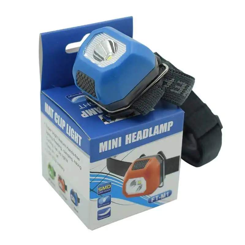 3 шт. супер яркий R3 светодиодный налобный фонарь Мини Водонепроницаемый с