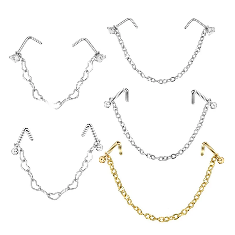 Кольцо для носа из нержавеющей стали | Украшения и аксессуары