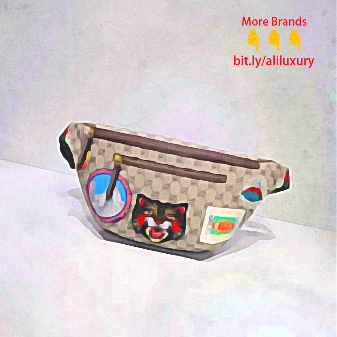 

OriginalQualityCanvas Belt Bag Women Luxury Brand Designer Waist Bag 529711