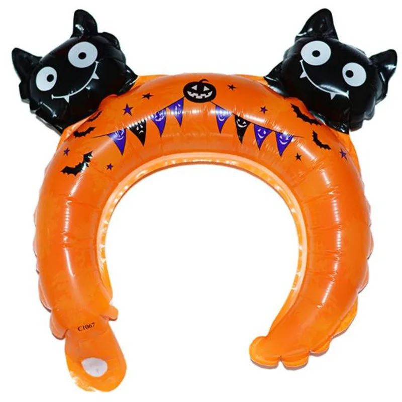

1 Pcs Halloween Party Balloons Pumpkin Monster Head Decoration Balloon Halloween Party Theme Haunted House Decoration Supplies