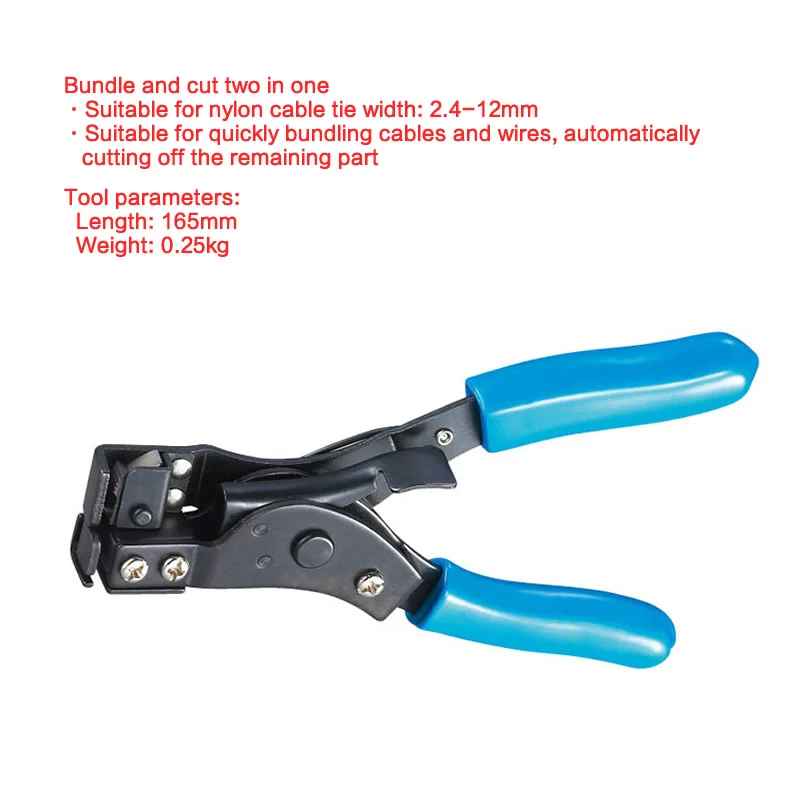 Fios dos Alicates de Ferramenta de Corte para Cabo de Nylon Ferramenta Automática 2.412 mm Feixe de cabos