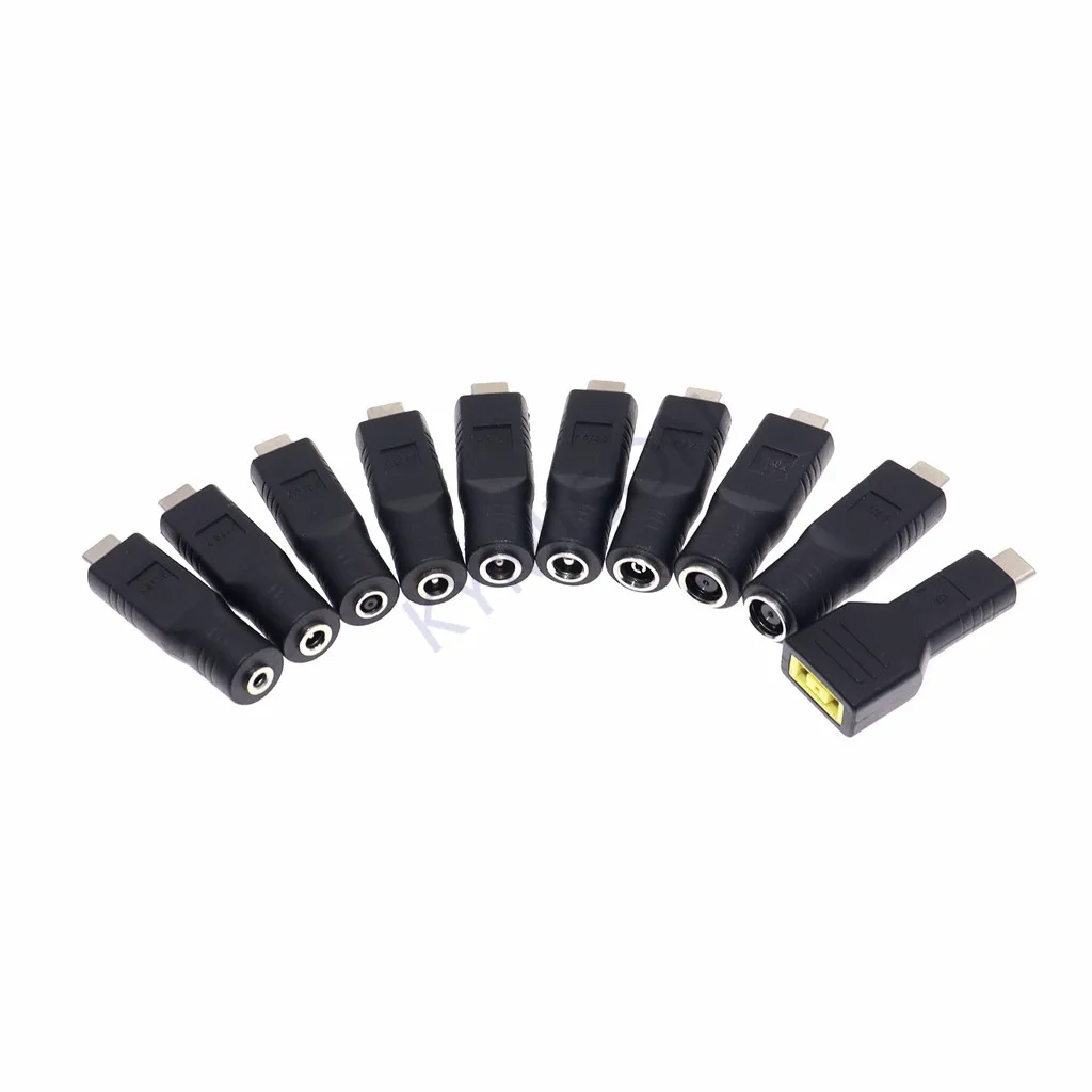 USB-C Type C Female к ноутбуку зарядного устройства Подключите конвертер для ноутбука Asus