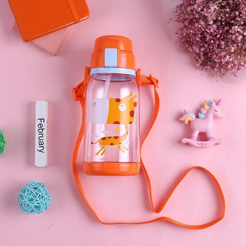 650 мл детские бутылки для тренировок с водой чашки картинками из мультфильмов