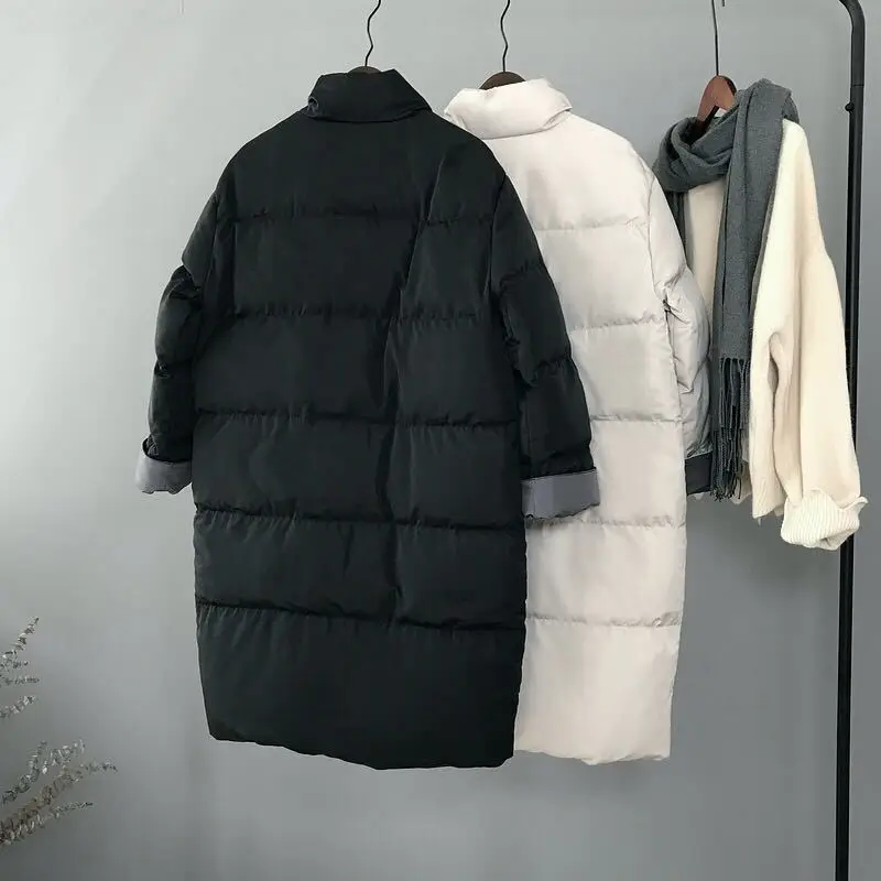 

Zoulv Cotton Padded Warm Parka Women Jacket Zipper Pocket Outerwear Parkas 2021 Autumn Winter Casual Commute Overcoat Female