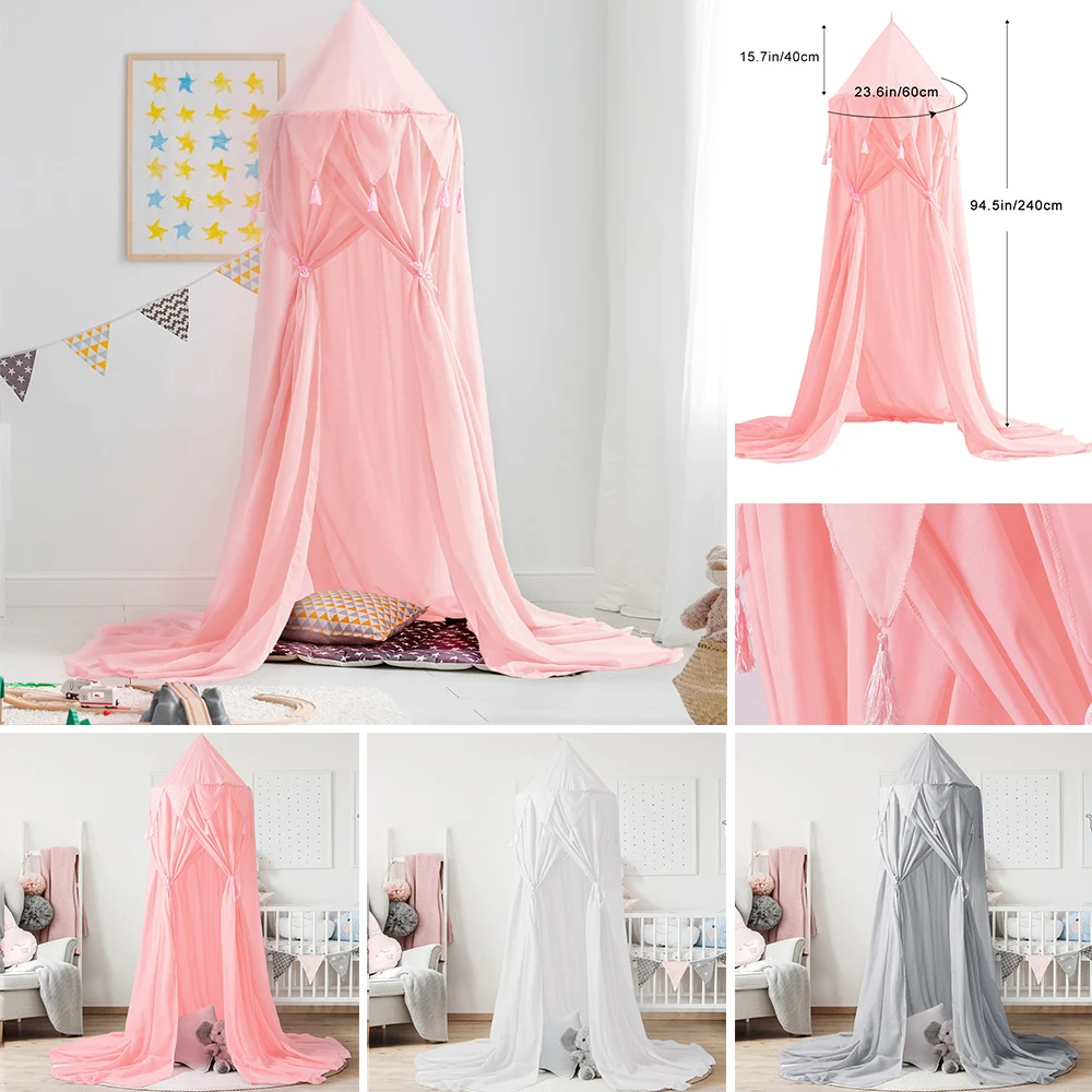 Детская кровать навес покрывало москитная сетка занавеска детская комната купол