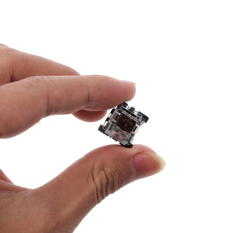 10Pcs 3 Pin KeyCaps Brown Mechanical Keyboard Switch for Cherry MX | Компьютеры и офис