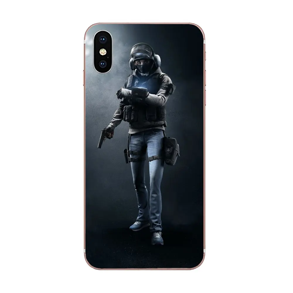 Мягкий чехол для мобильного телефона Rainbow Six Siege Xiaomi Redmi Mi 4 7A 9T K20 CC9 CC9e Note 7 9 Y3 SE Pro Prime