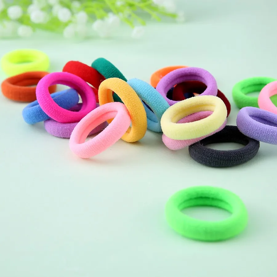5 шт./лот новые милые Стильные Детские эластичные резинки для волос смешивание