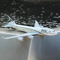 pakistan international pia airlines aircraft alloy diecast model 15cm aviation collectible miniature souvenir ornament
