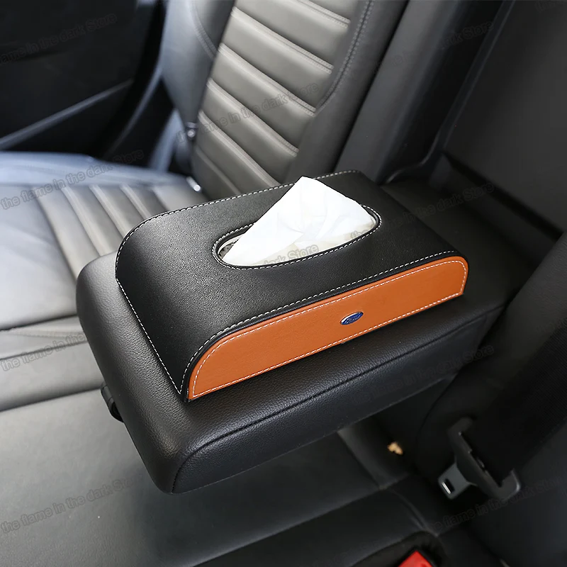 Lsrtw2017 Car Styling Interior Tissue Box for Ford Kuga Escape 2013 2014 2015 2016 2017 2018 2019 | Автомобили и мотоциклы
