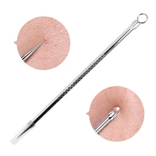1 Pcs Blackhead Comedone Acne Pimple Blemish Extractor Remover Stainless Steel Needles Remove Tools Face Skin Care Pore Cleaner