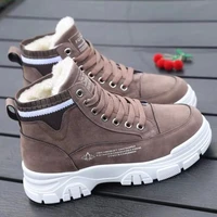 cotton shoes women 2021 new winter plus velvet all match student thick soled thick warm high top snow womens cotton boots