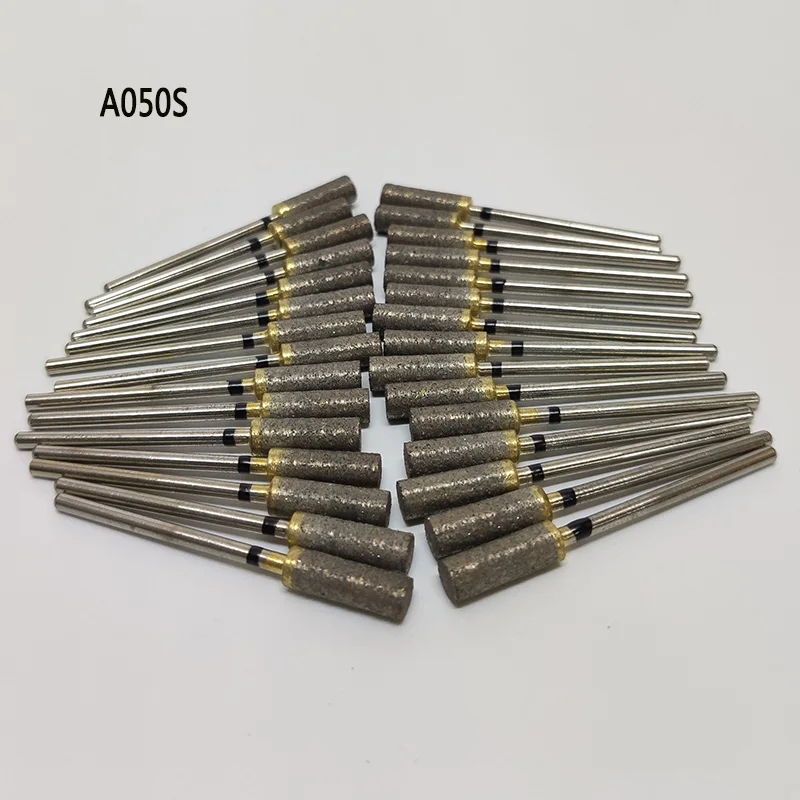 30 шт./лот Стоматологическая лаборатория спеченные алмазные боры HP хвостовик 70