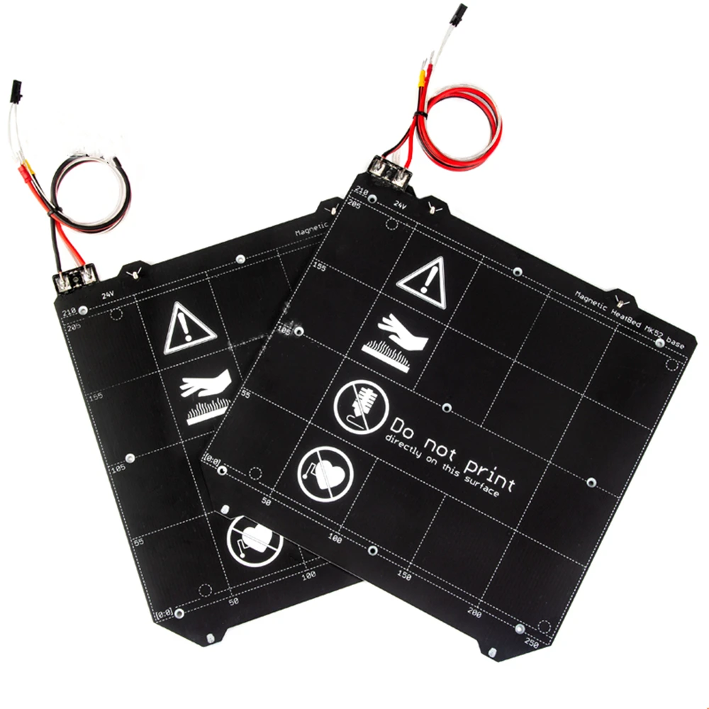 Клон I3 MK3/MK3S панель с магнитным подогревом MK52 24 В комплект тепловой платформы