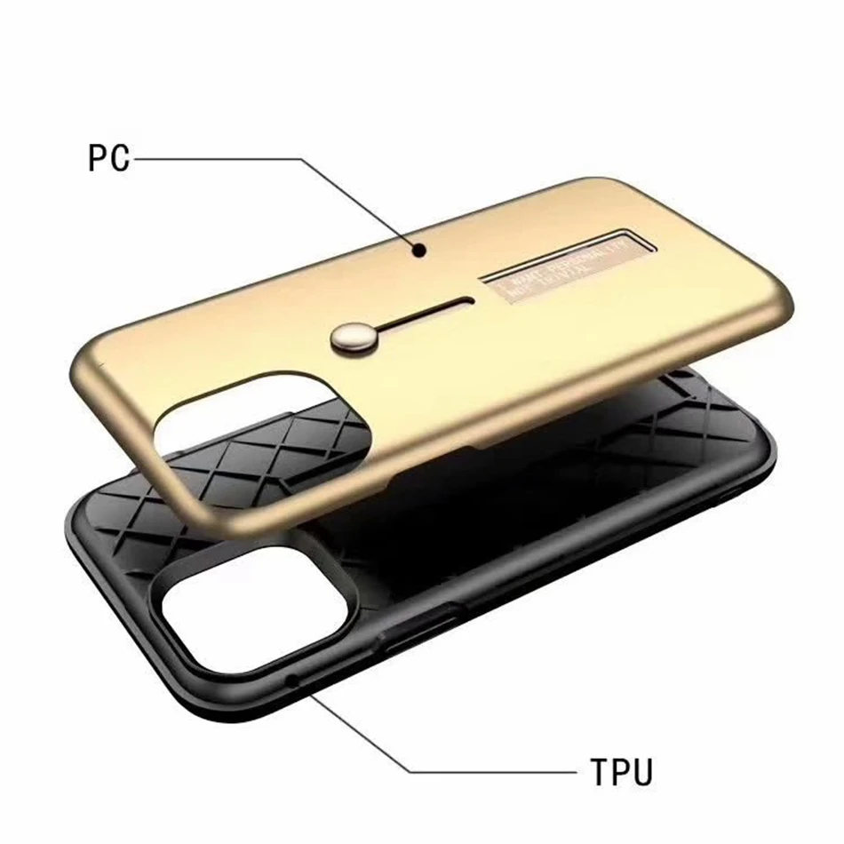 Складной чехол для Apple iPhone 11 Pro Max X XS XR 8 7 Plus 6 6S 5 с петлей противоударный телефона 10