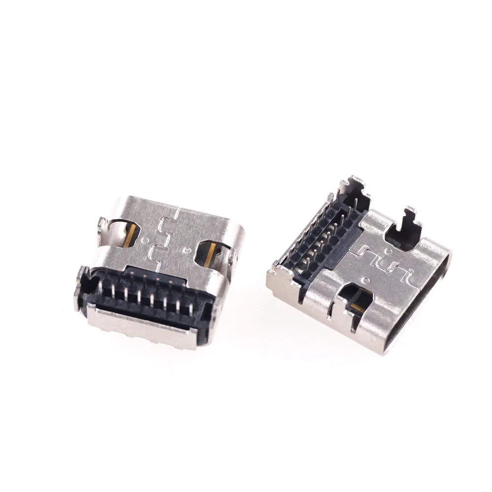 5 шт. USB 3.1 разъем типа C 16 Pin прямоугольные сквозные отверстия PCB розетка гнездо |